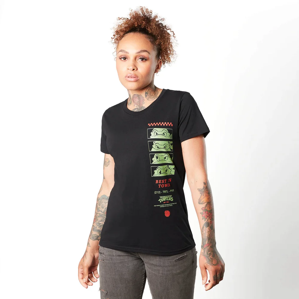 Teenage Mutant Ninja Turtles Fearsome Fighting Team Women's T-Shirt - Black - XS Image 1