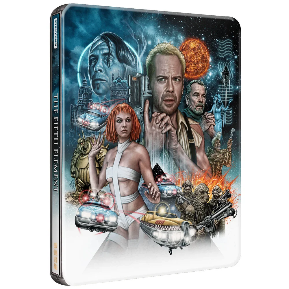The Fifth Element - Zavvi Exclusive 4K Ultra HD Steelbook (Includes 2D Blu-ray) Image 1