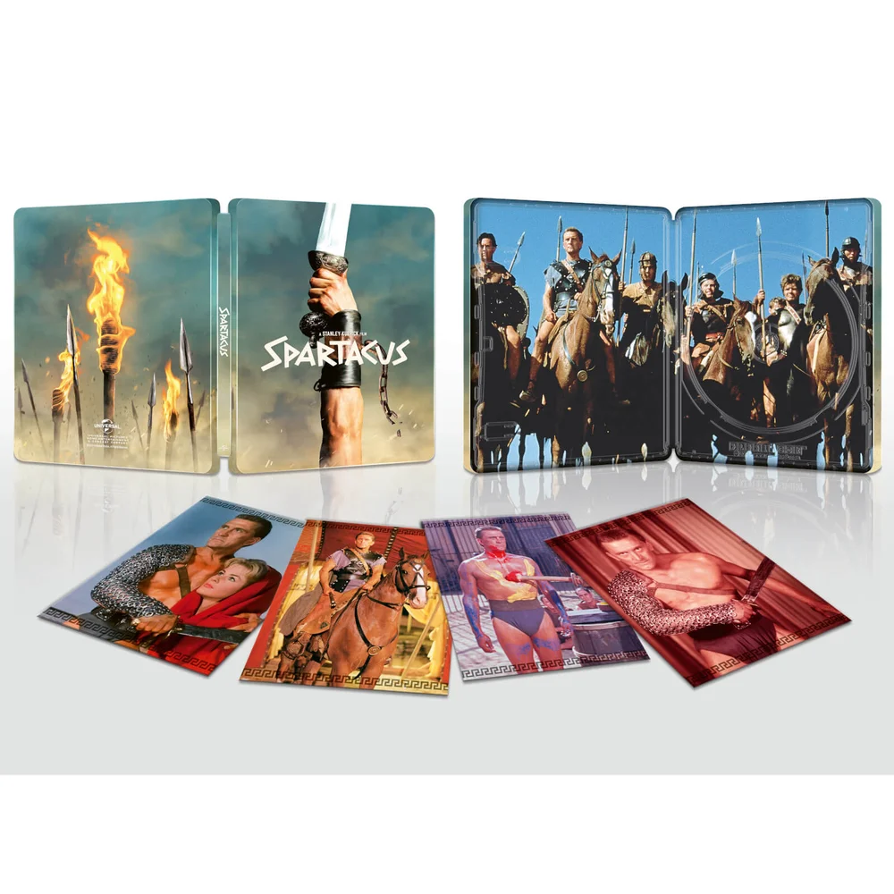 Spartacus - 60th Anniversary Limited Edition 4K Ultra HD Steelbook (Includes 2D Blu-ray) Image 1