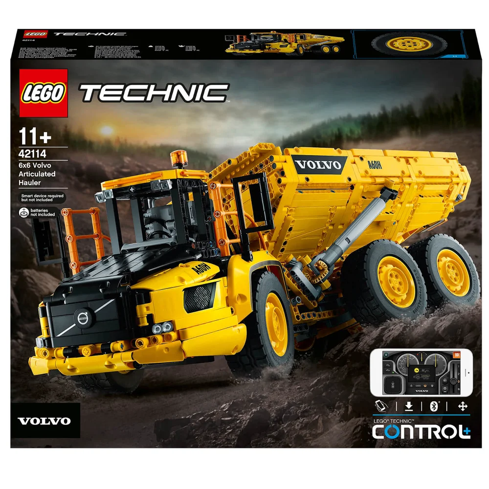 LEGO Technic: 6x6 Volvo Articulated Hauler RC Truck (42114) Image 1