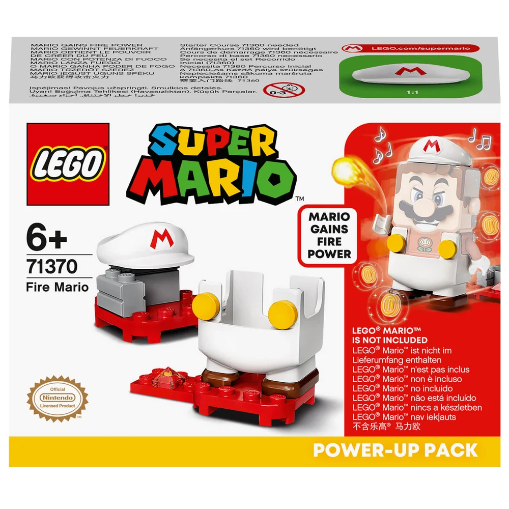 LEGO Super Mario Fire Power-Up Pack Expansion Set (71370) Image 1