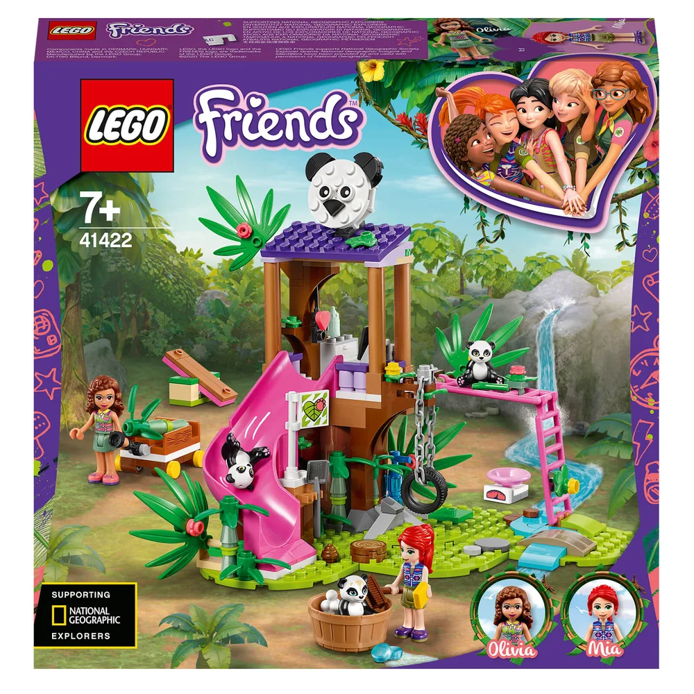 LEGO Friends: Panda Jungle Tree House Rescue Play Set (41422) Image 1