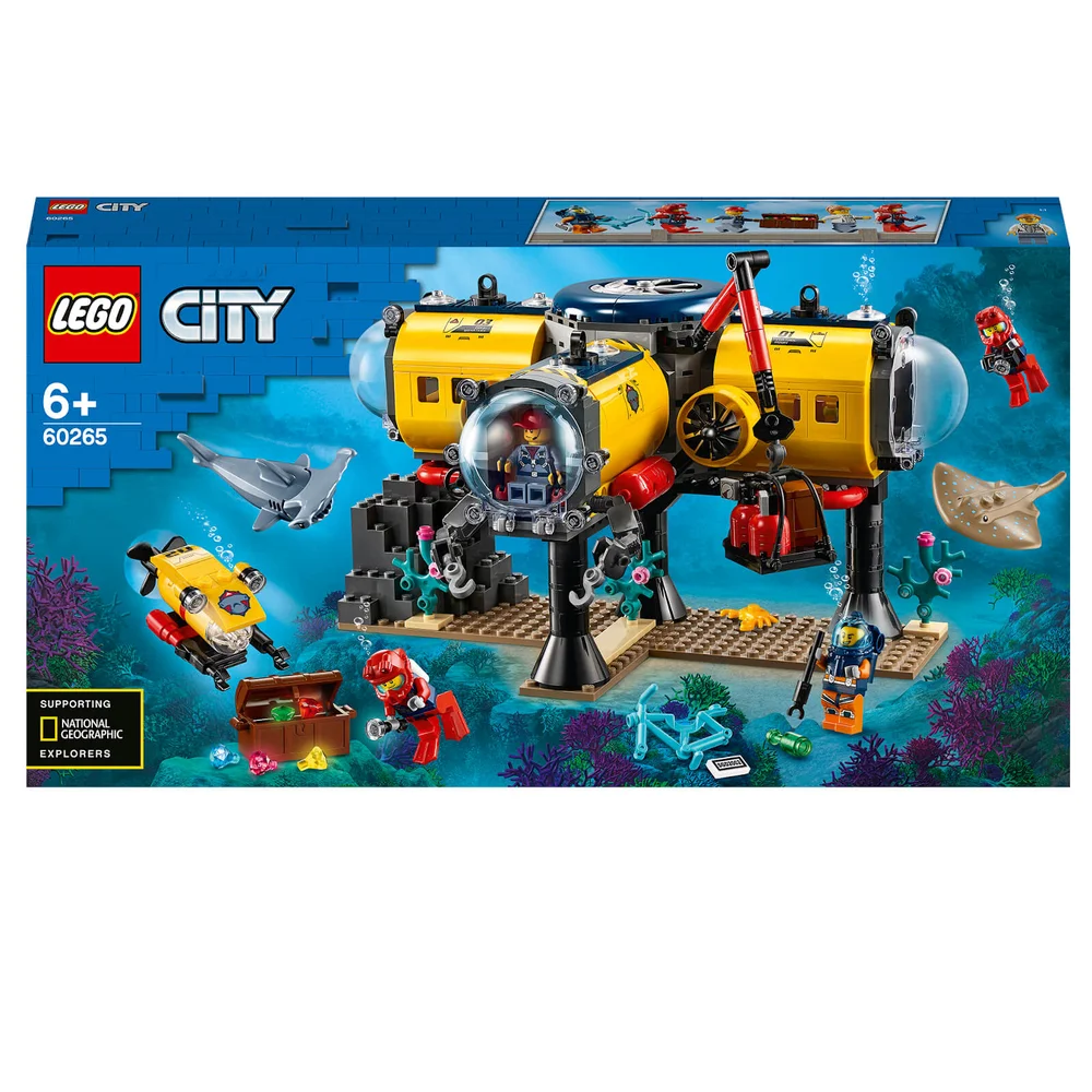 LEGO City: Ocean Exploration Base Underwater Set (60265) Image 1