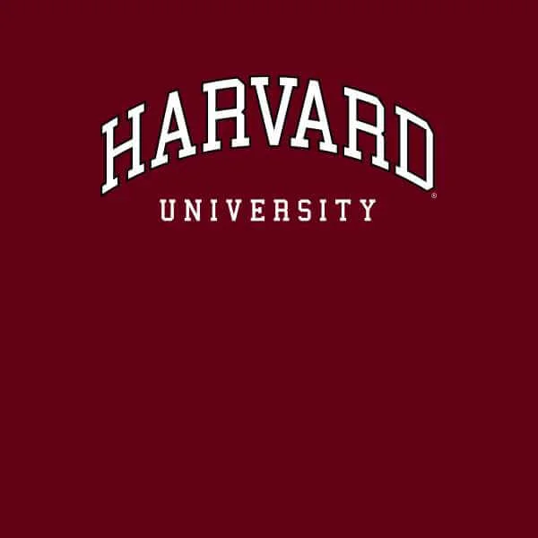 Harvard Burgundy Tee Men's T-Shirt - Burgundy