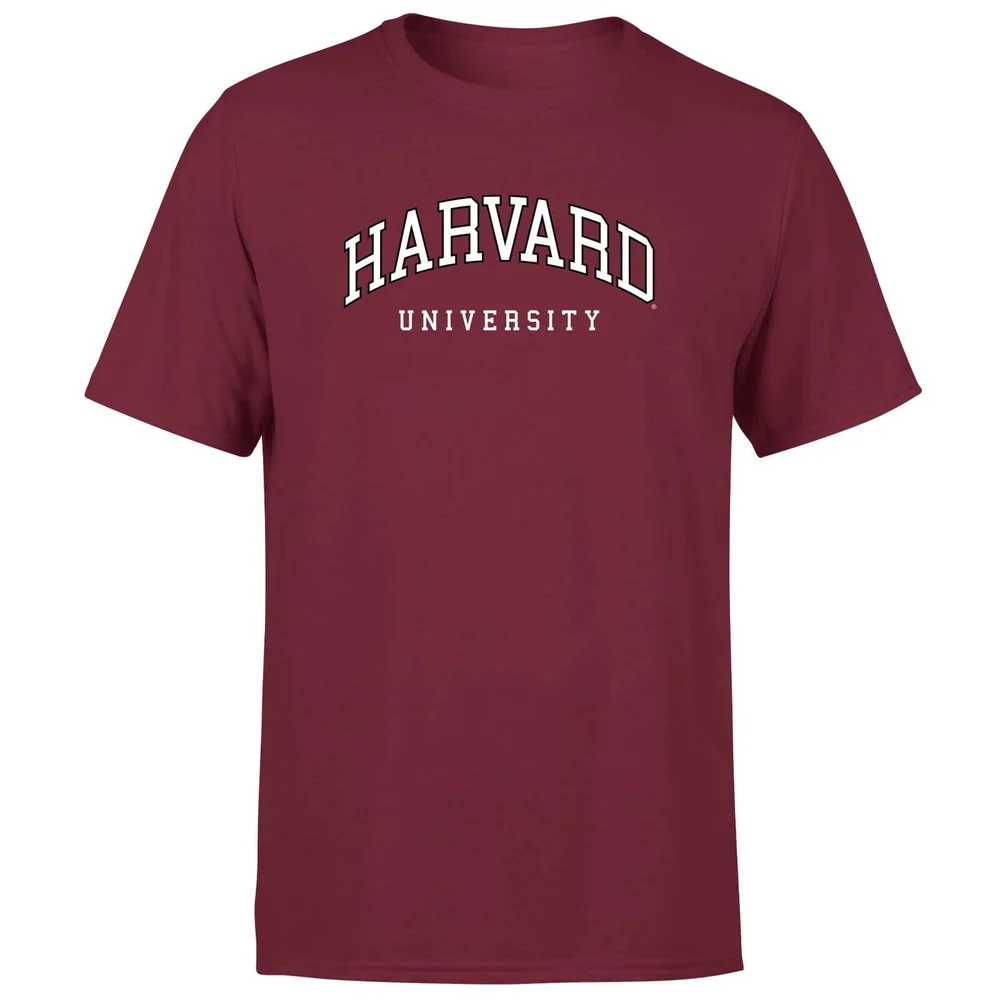 Harvard Burgundy Tee Men's T-Shirt - Burgundy - S Image 1