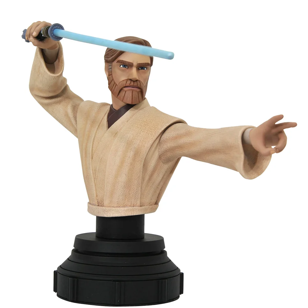 Gentle Giant Star Wars: The Clone Wars Obi Wan 1/7 Scale Bust Image 1