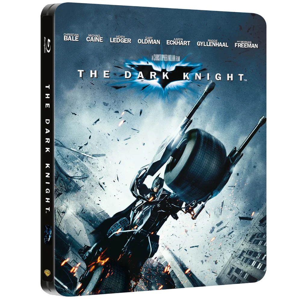 The Dark Knight - Zavvi Exclusive 2 Disc Blu-ray Steelbook Image 1