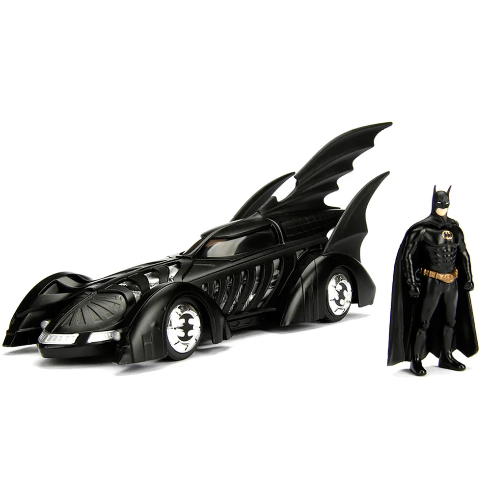 Jada Diecast 1:24 Batman Forever Batmobile with Figure Image 1