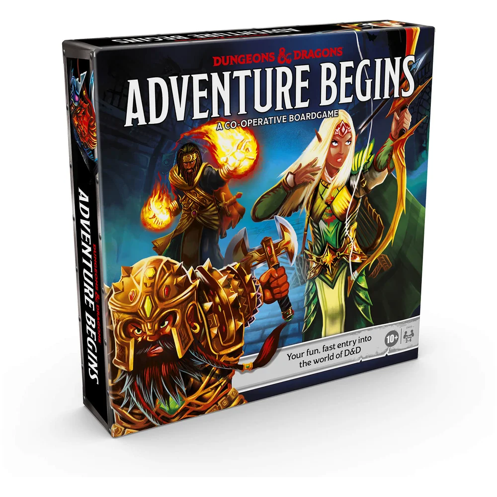 Dungeons And Dragons Adventure Begins Strategy Card Game Image 1