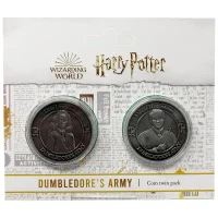 Harry Potter Dumbledore Army Collectible Coin Set : Neville and Luna