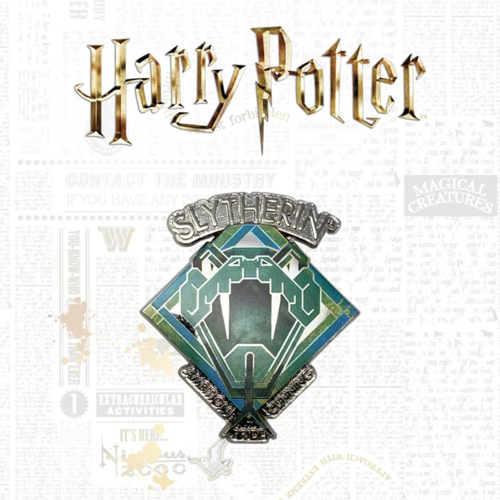 Harry Potter Limited Edition Slytherin Pin Badge Image 1