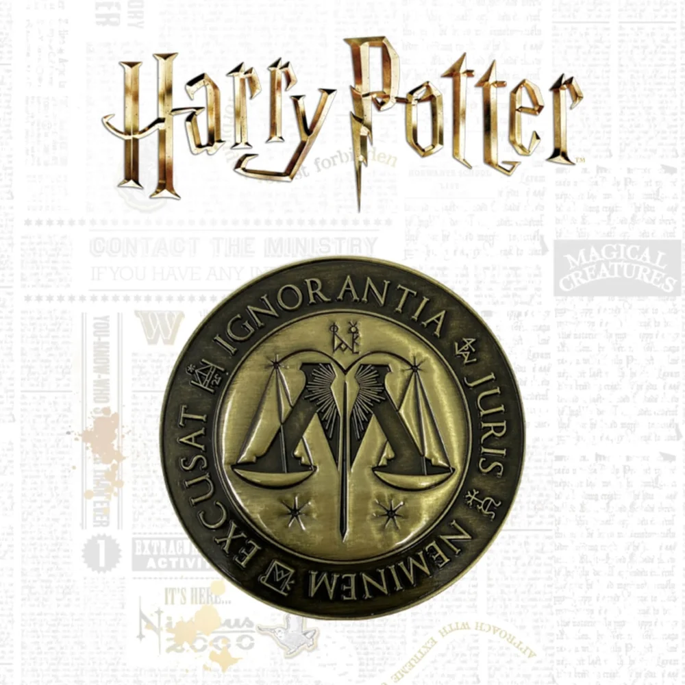 Harry Potter Limited Edition Medallion - Ministry of Magic Image 1