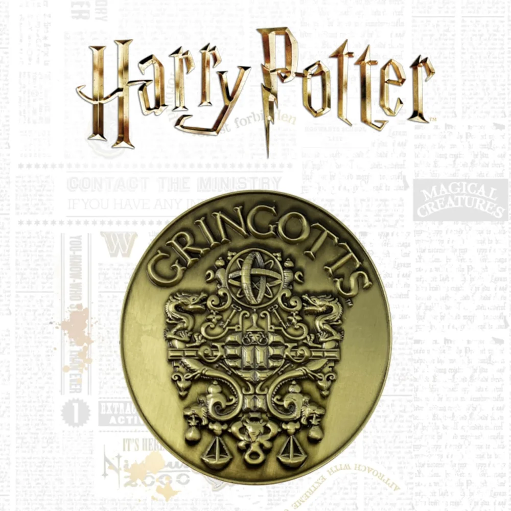 Harry Potter Limited Edition Medallion - Gringotts Crest Image 1