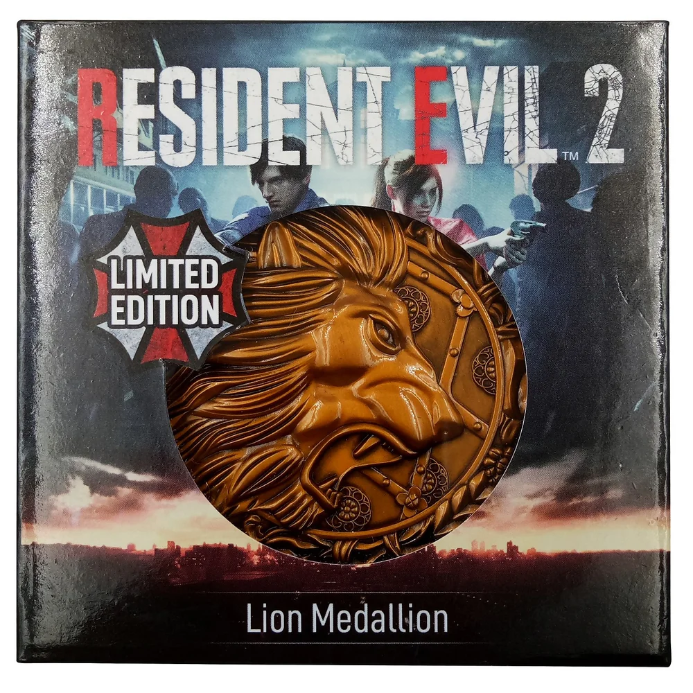 Resident Evil Limited Edition Lion Medallion Image 1