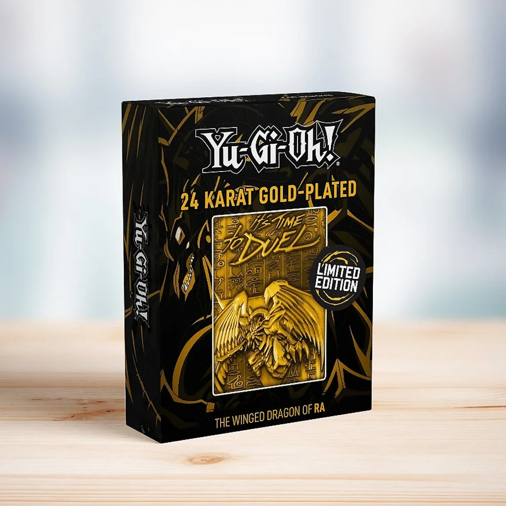 Yu-Gi-Oh! Limited Edition God Card - Winged Dragon of Ra 24k Gold Plated Edition Image 1