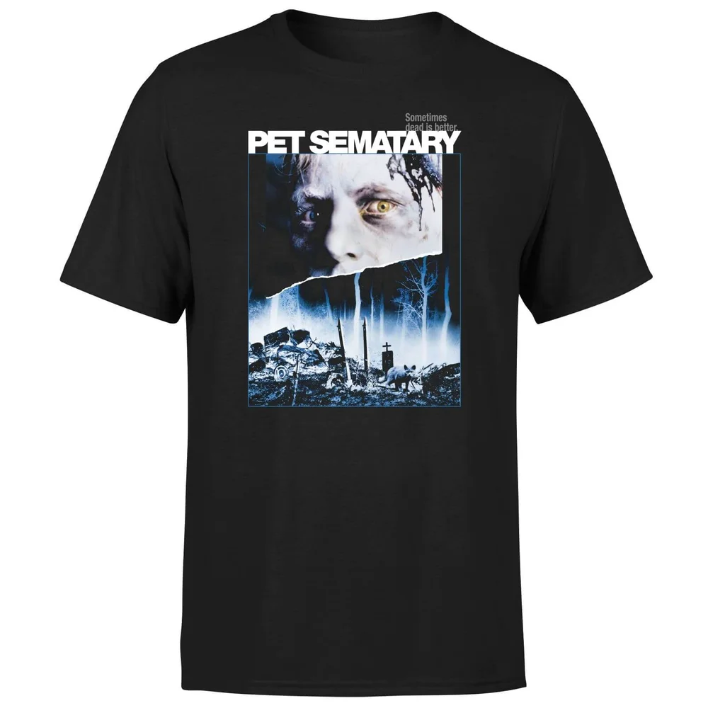 Pet Semetary Sometimes Dead Is Better Men's T-Shirt - Black - S Image 1