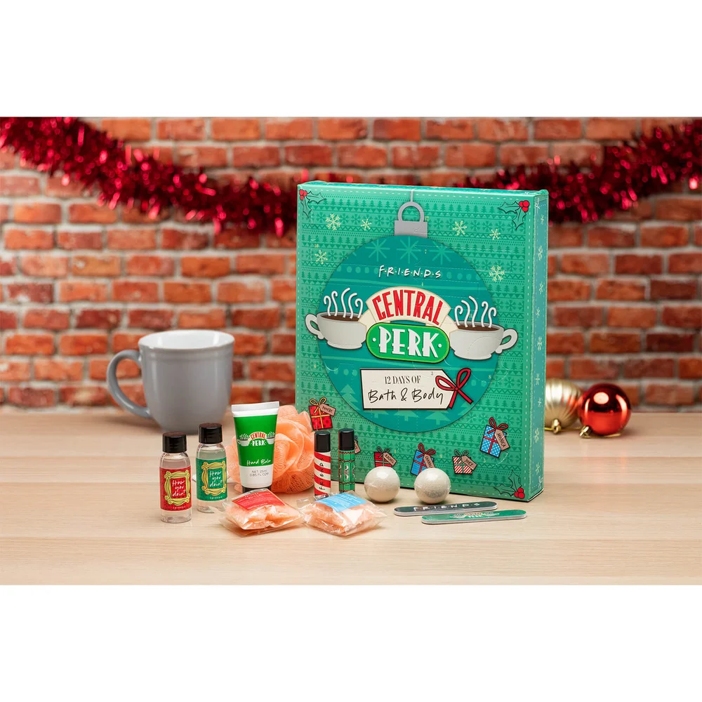 Friends Central Perk 12 Days of Bath Advent Calendar Image 1