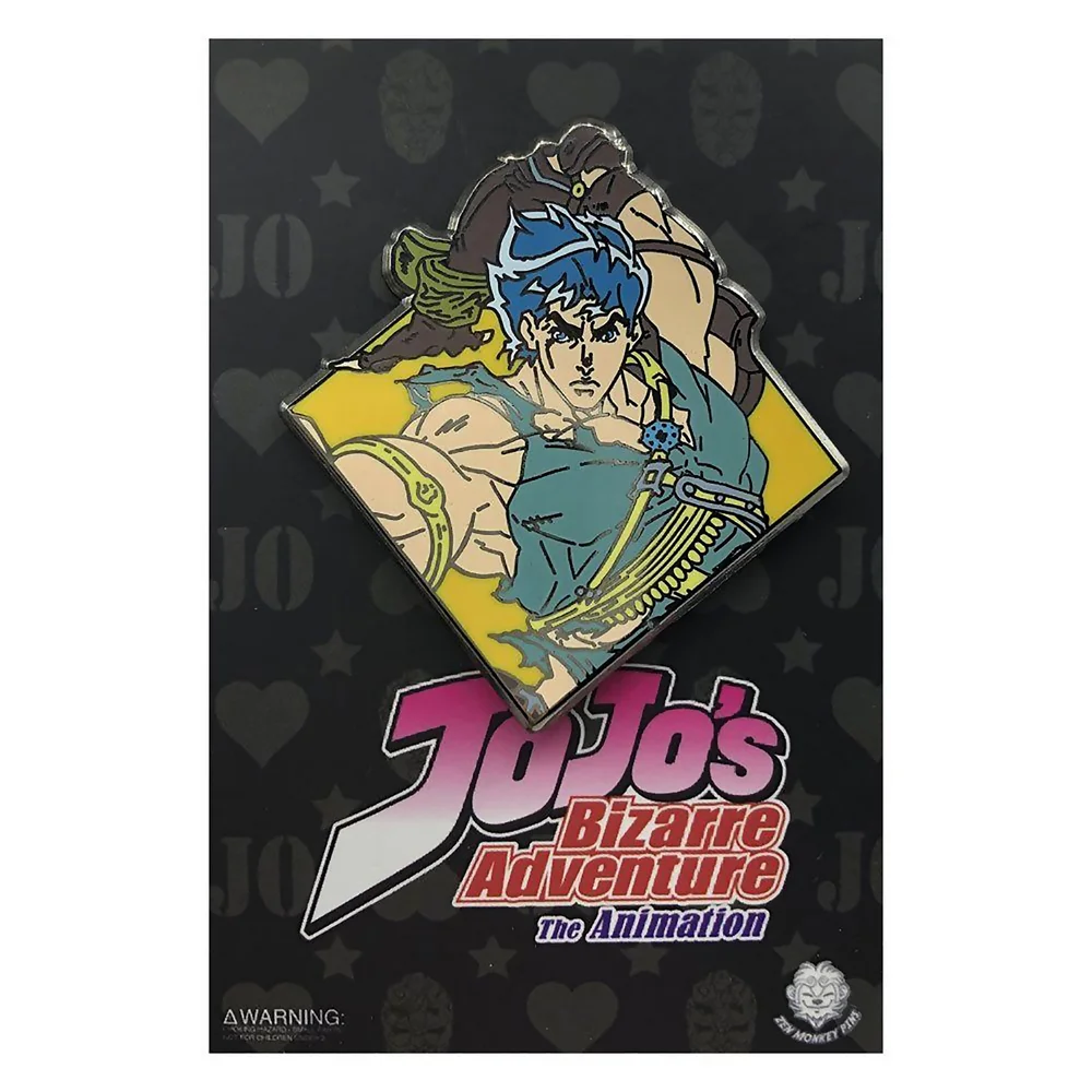 Jojo's Bizarre Adventure Diamond Jonathan Joestar Enamel Pin Image 1