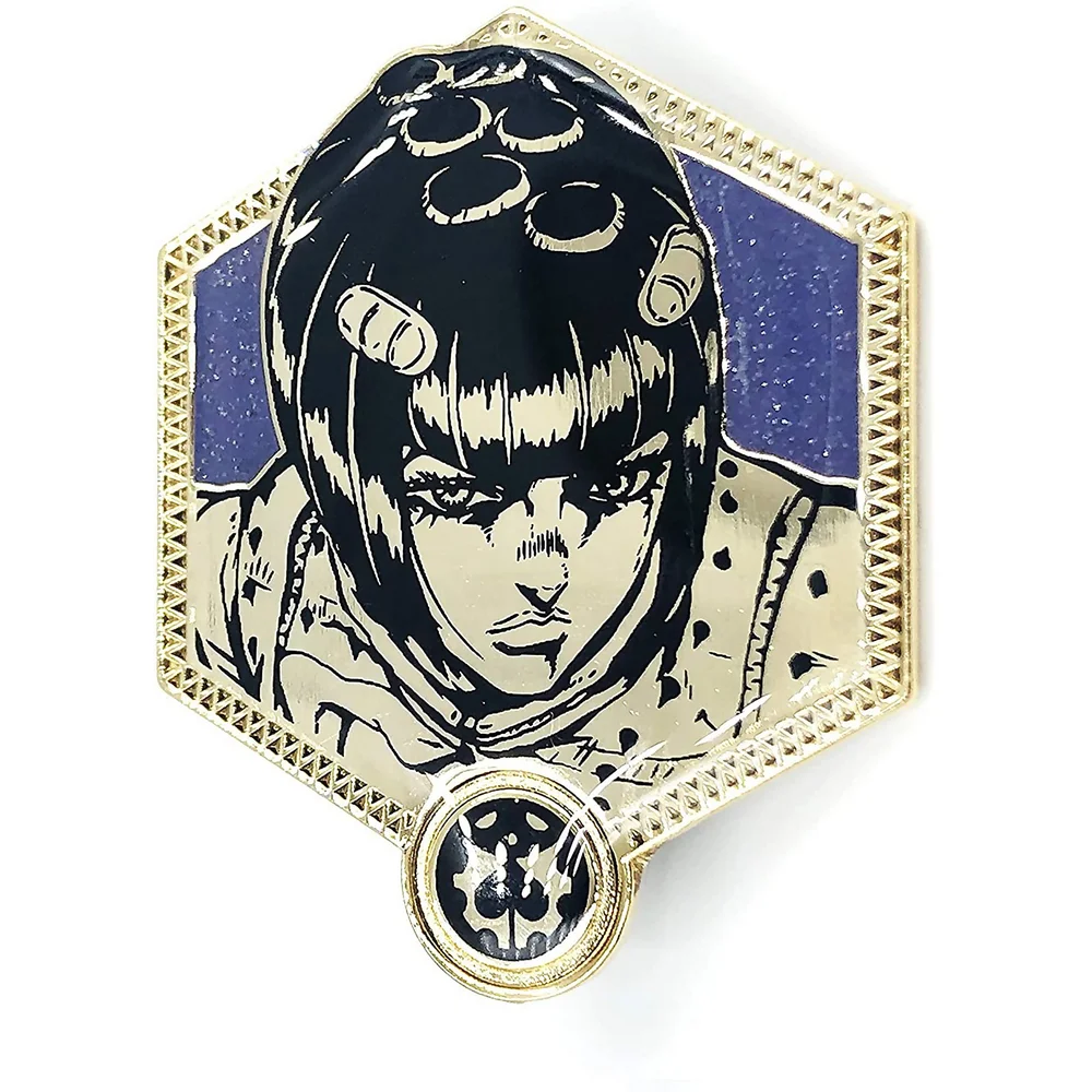 Jojo's Bizarre Adventure Golden Bruno Bucciarati Enamel Pin Image 1