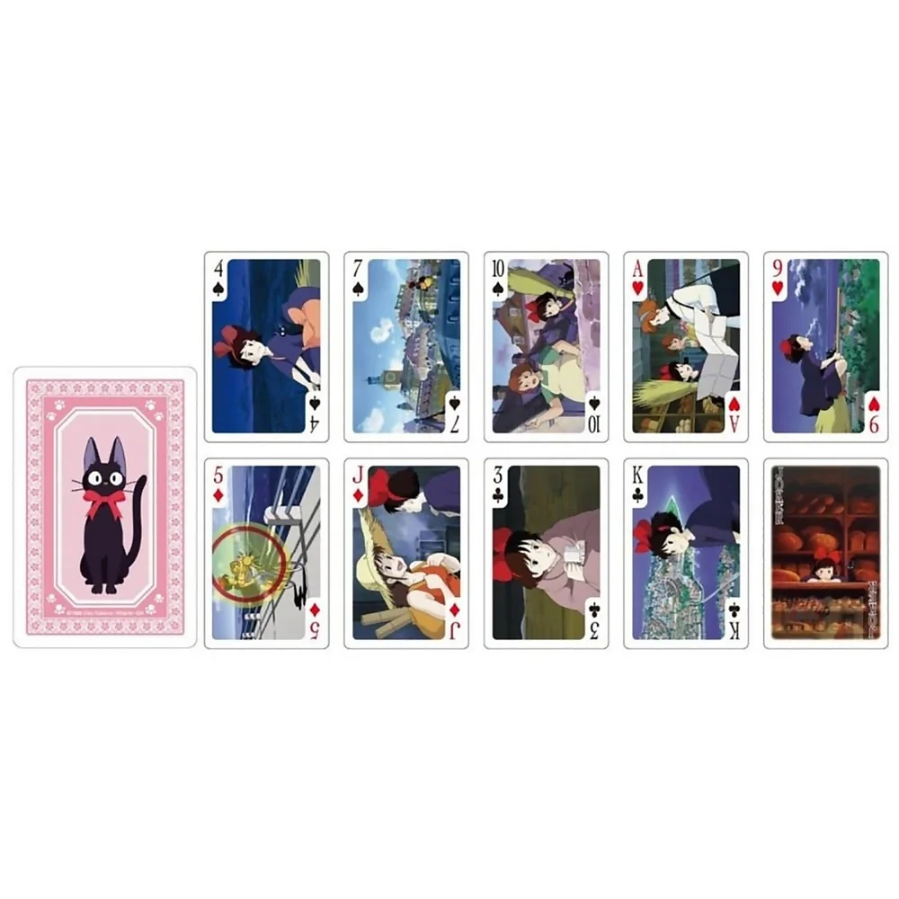 Kiki's Delivery Service Movie Scenes Playing Cards Image 1