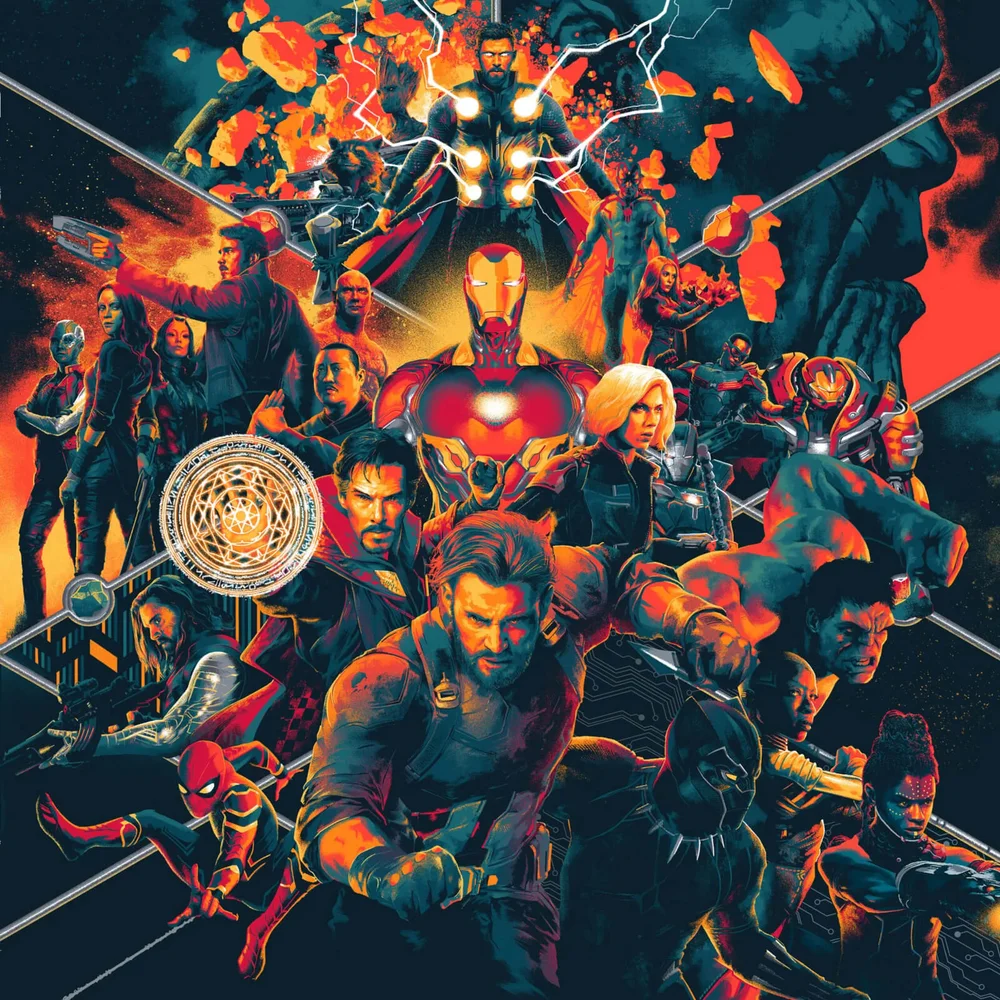 Mondo - Avengers: Infinity War (Original Motion Picture Soundtrack) Vinyl 3LP (Coloured) Image 1