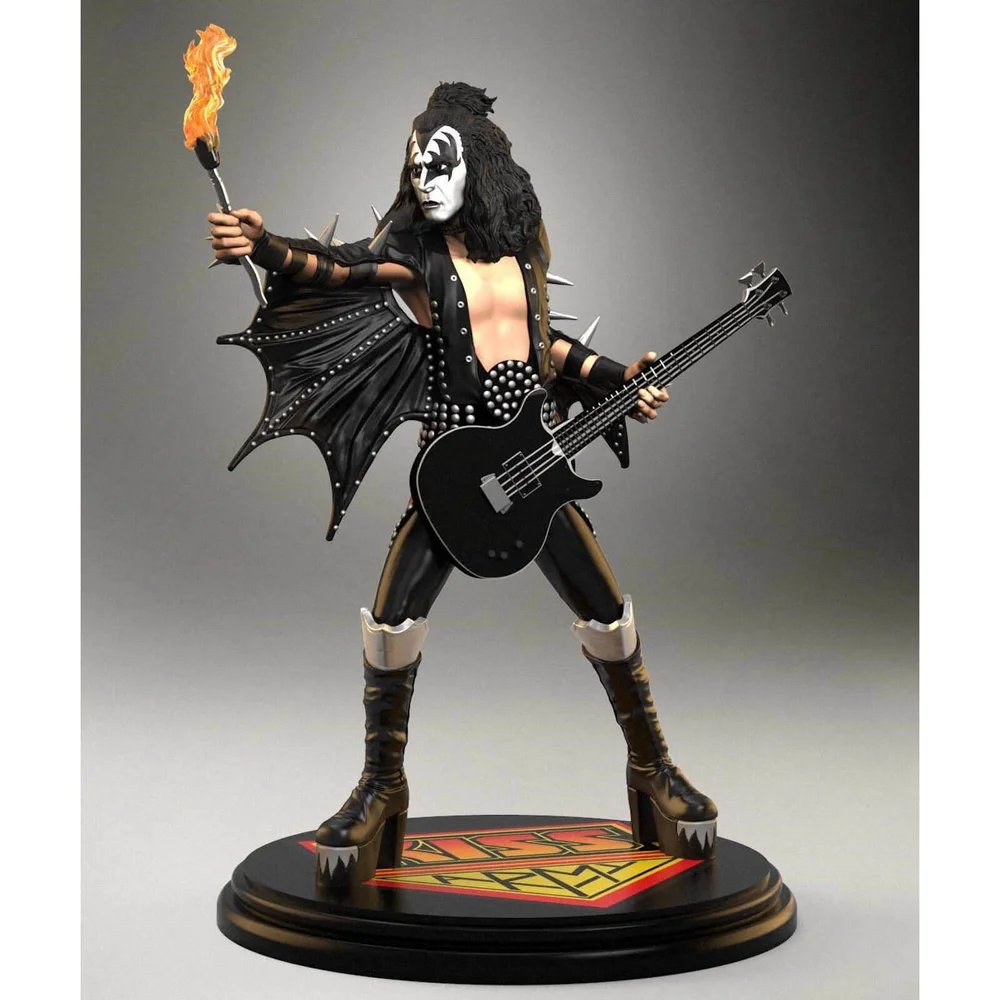 Knucklebonz Kiss Rock Iconz Statue 1/9 The Demon (ALIVE!) 20 cm Image 1