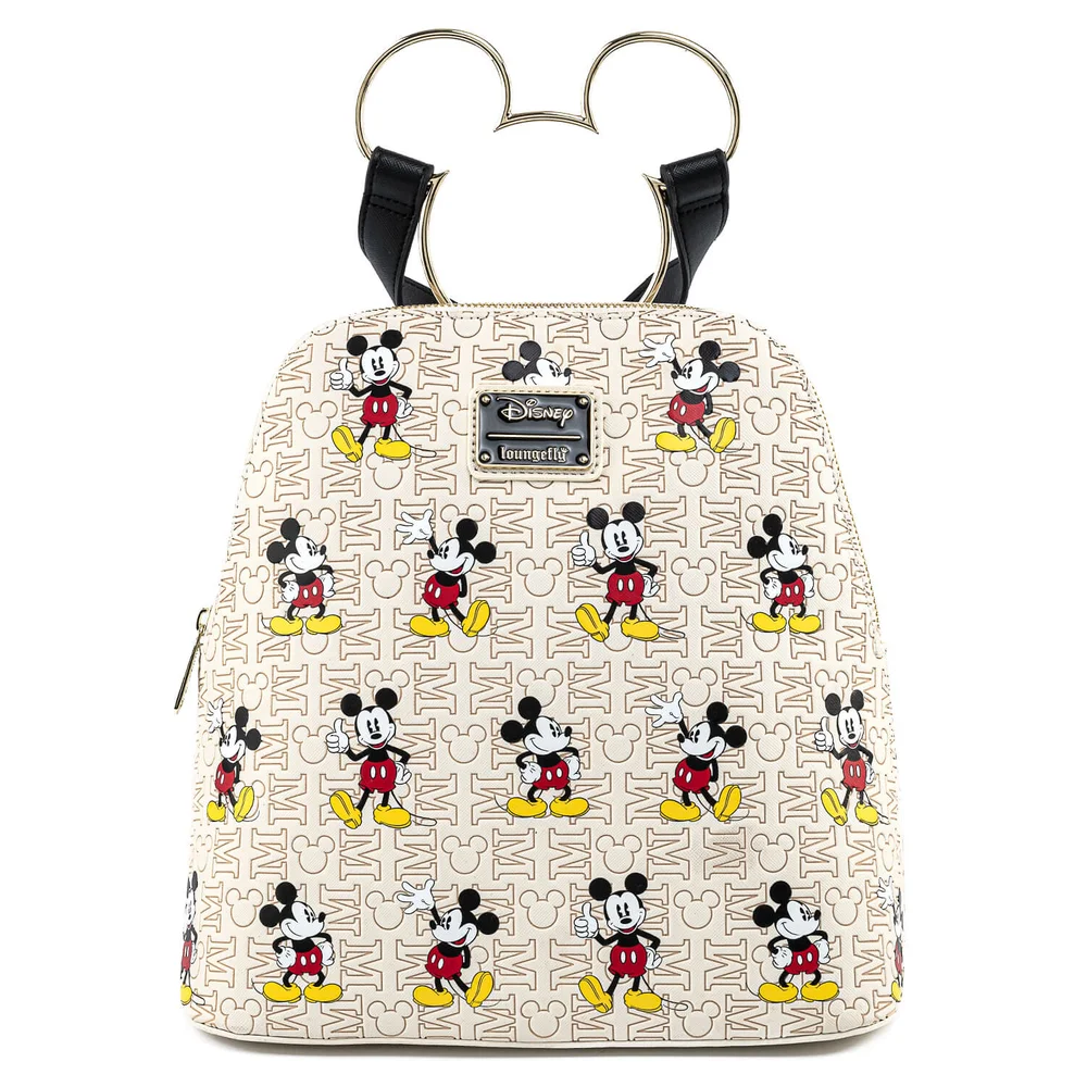 Loungefly Disney Mickey Mouse Hardware Aop Backpack Image 1