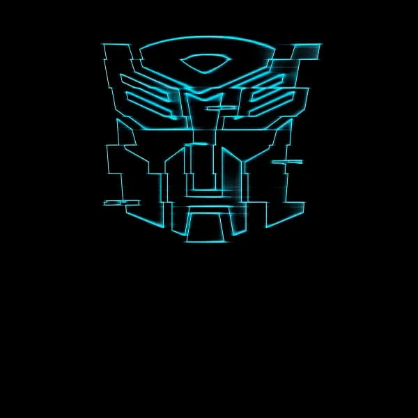 Transformers Autobot Glitch Women's T-Shirt - Black
