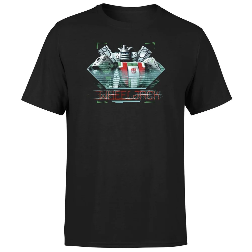 Transformers Wheeljack Glitch Unisex T-Shirt - Black - S Image 1