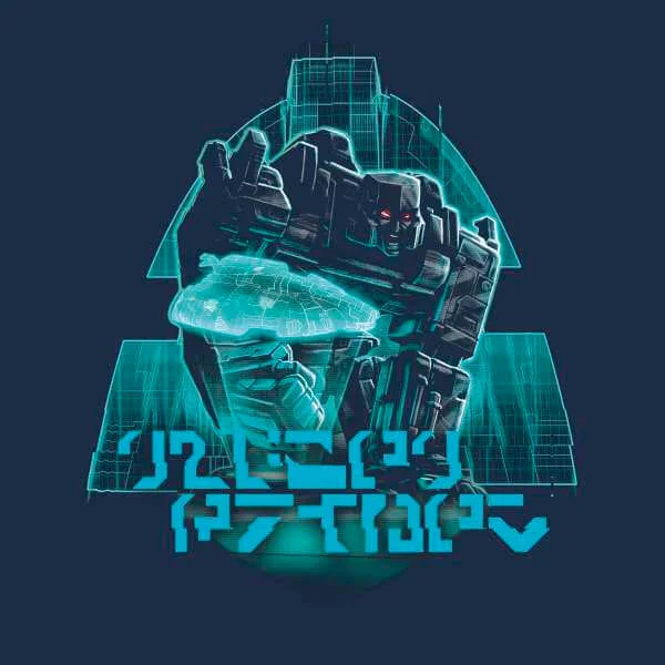 Transformers Megatrons Rage Unisex T-Shirt - Navy