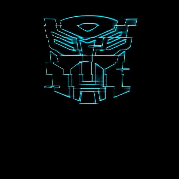 Transformers Autobot Glitch Unisex T-Shirt - Black