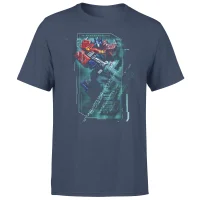 Transformers Optimus Prime Tech Unisex T-Shirt - Navy - undefined undefined