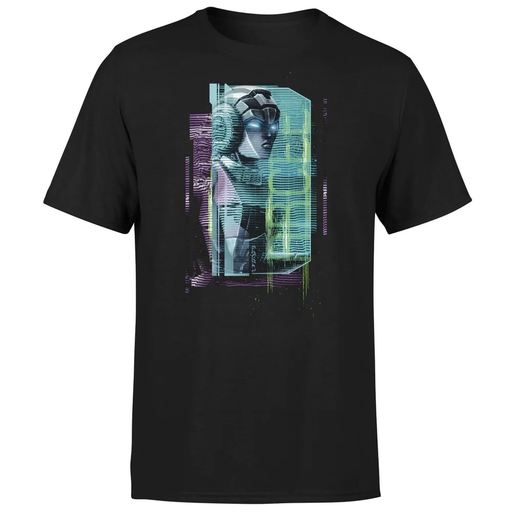 Transformers Arcee Glitch Unisex T-Shirt - Black - S Image 1