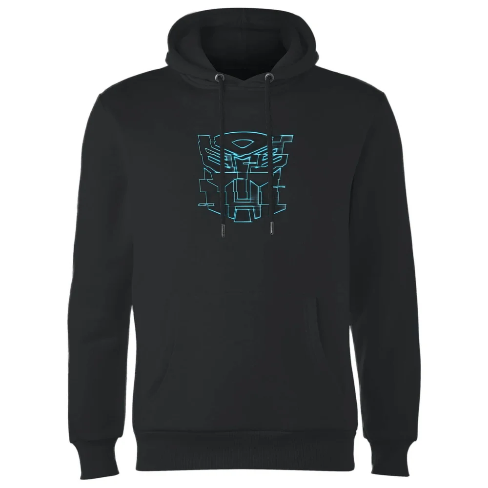 Transformers Autobot Glitch Hoodie - Black - S Image 1