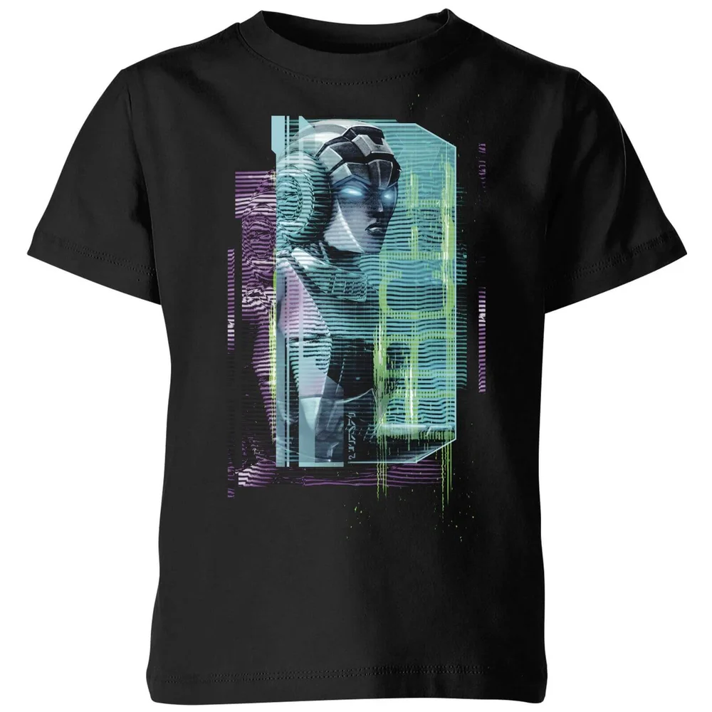 Transformers Arcee Glitch Kids' T-Shirt - Black - 3-4 Years Image 1