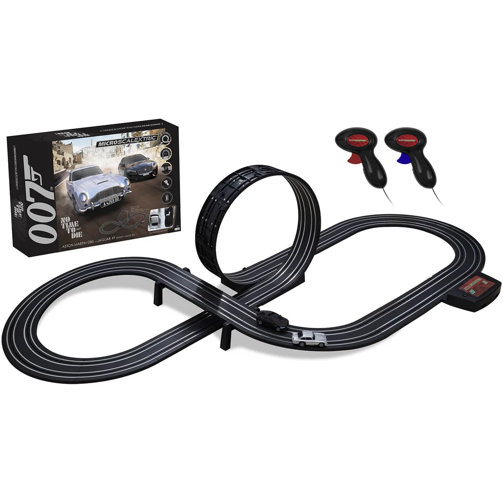 Micro Scalextric James Bond 'No Time To Die' Battery Powered Race Set Image 1