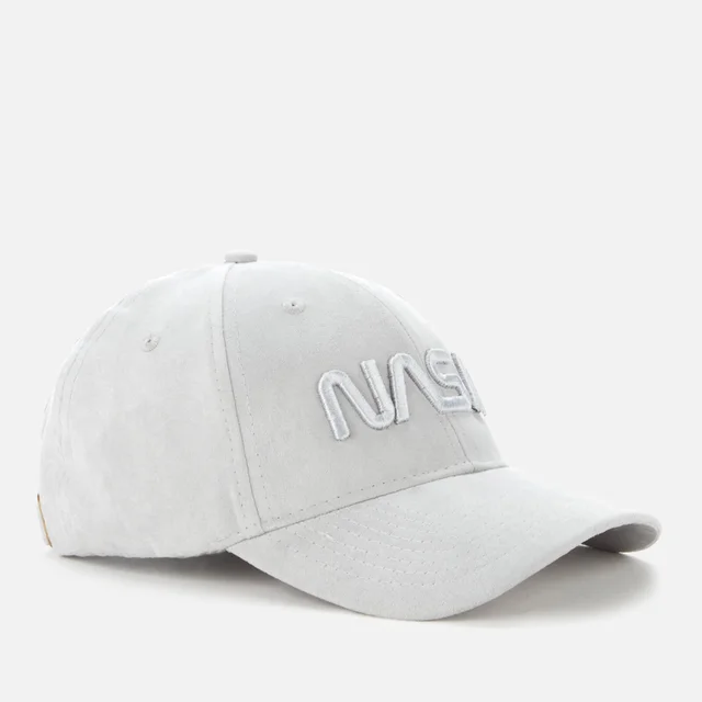 NASA 3D Embroidered Suede Cap - Grey