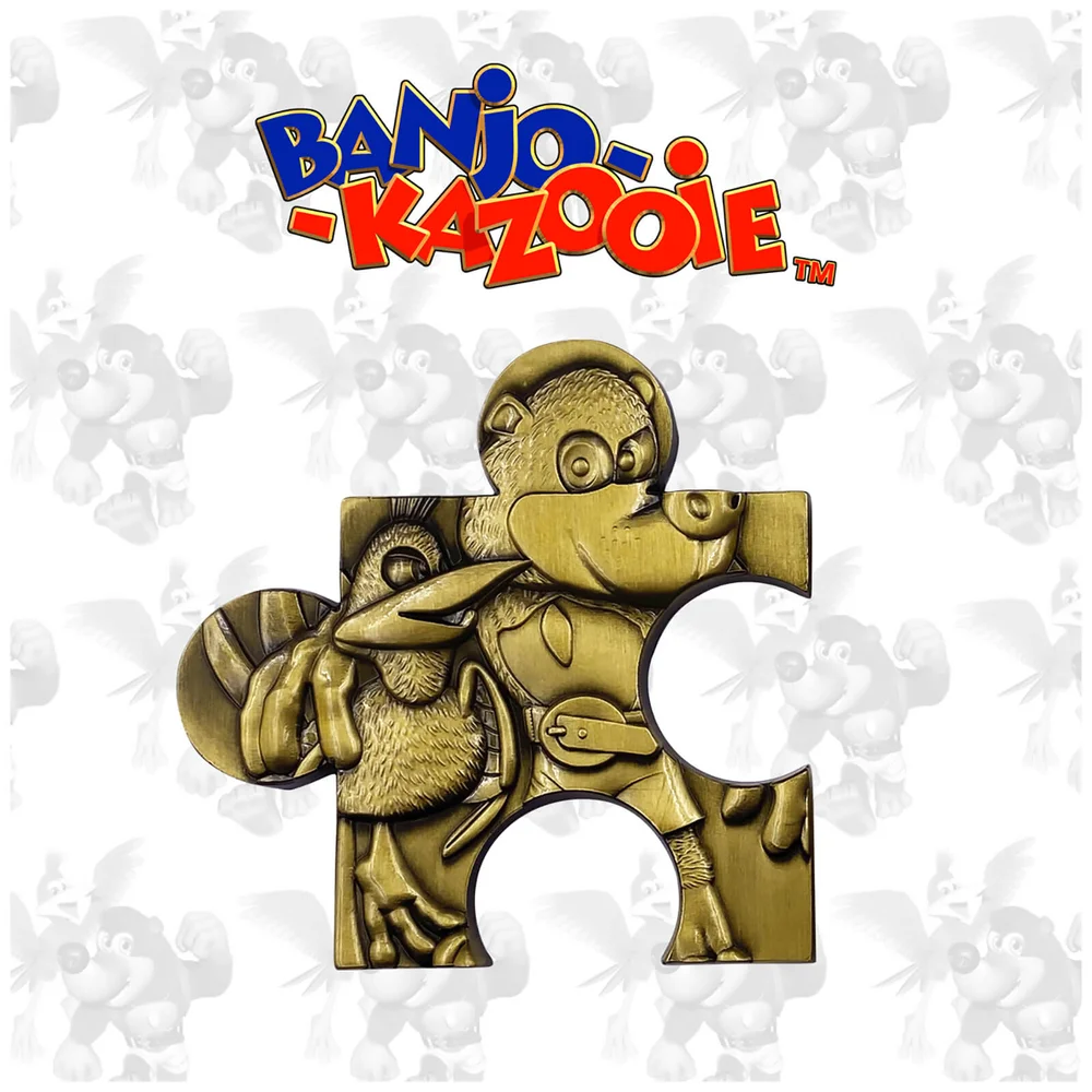 Banjo Kazooie Limited Edition Jigsaw Piece - Jiggy Image 1