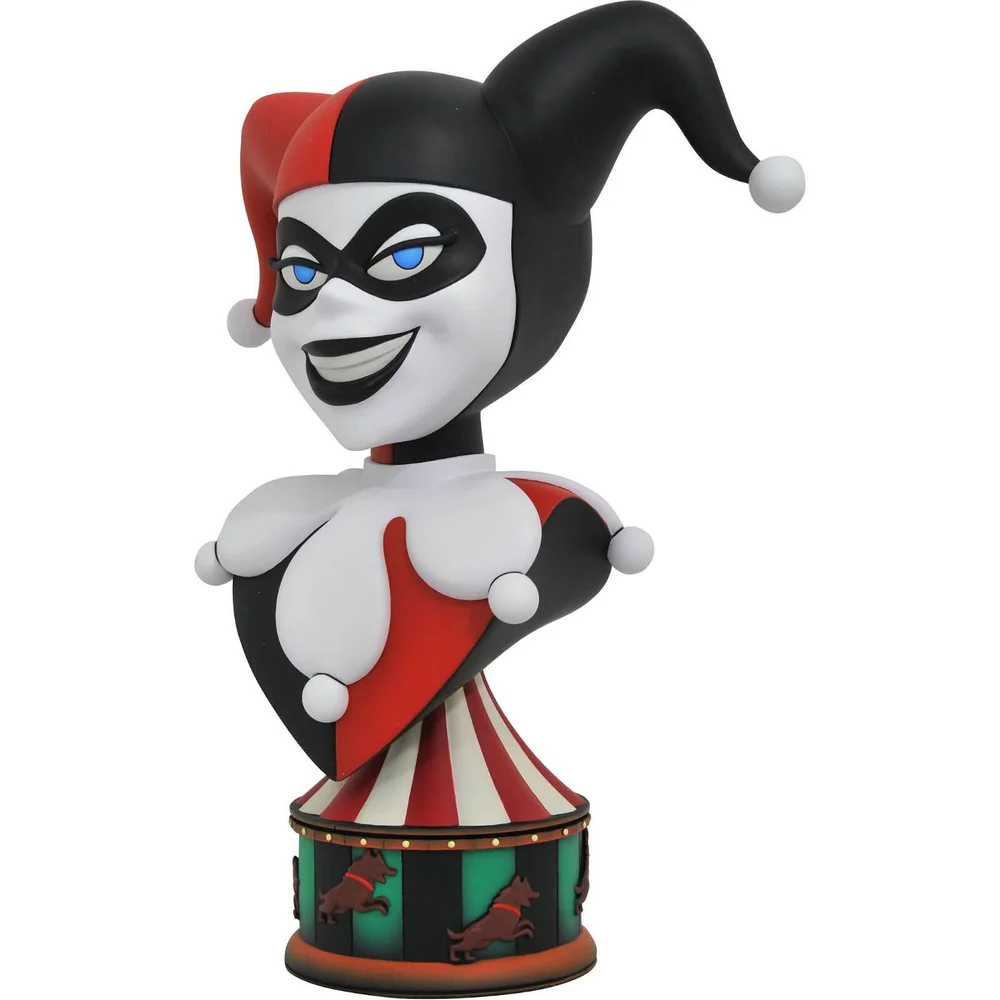 Diamond Select Batman: The Animated Series Legends In 3D 1/2 Scale Bust - Harley Quinn Image 1