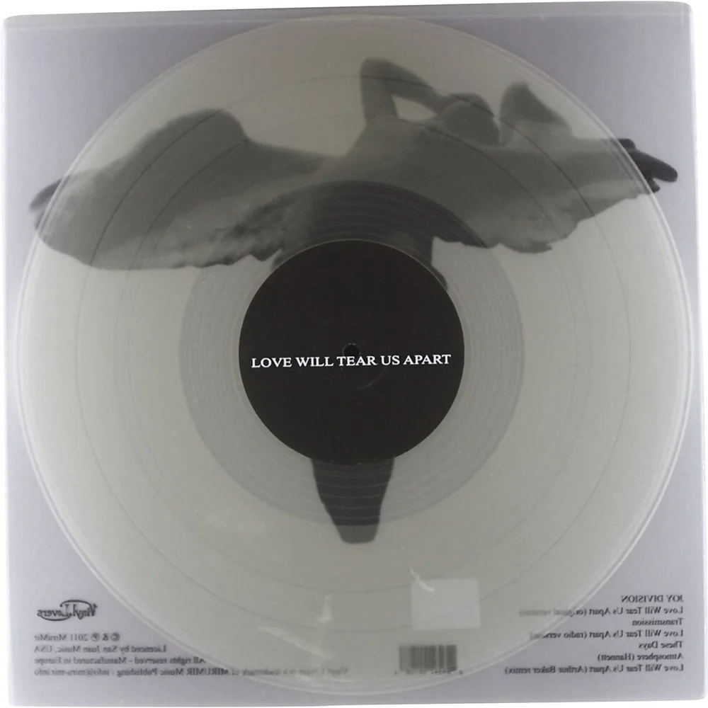 Joy Division - Love Will Tear Us Apart Limited Edition Clear 12" Single Image 1