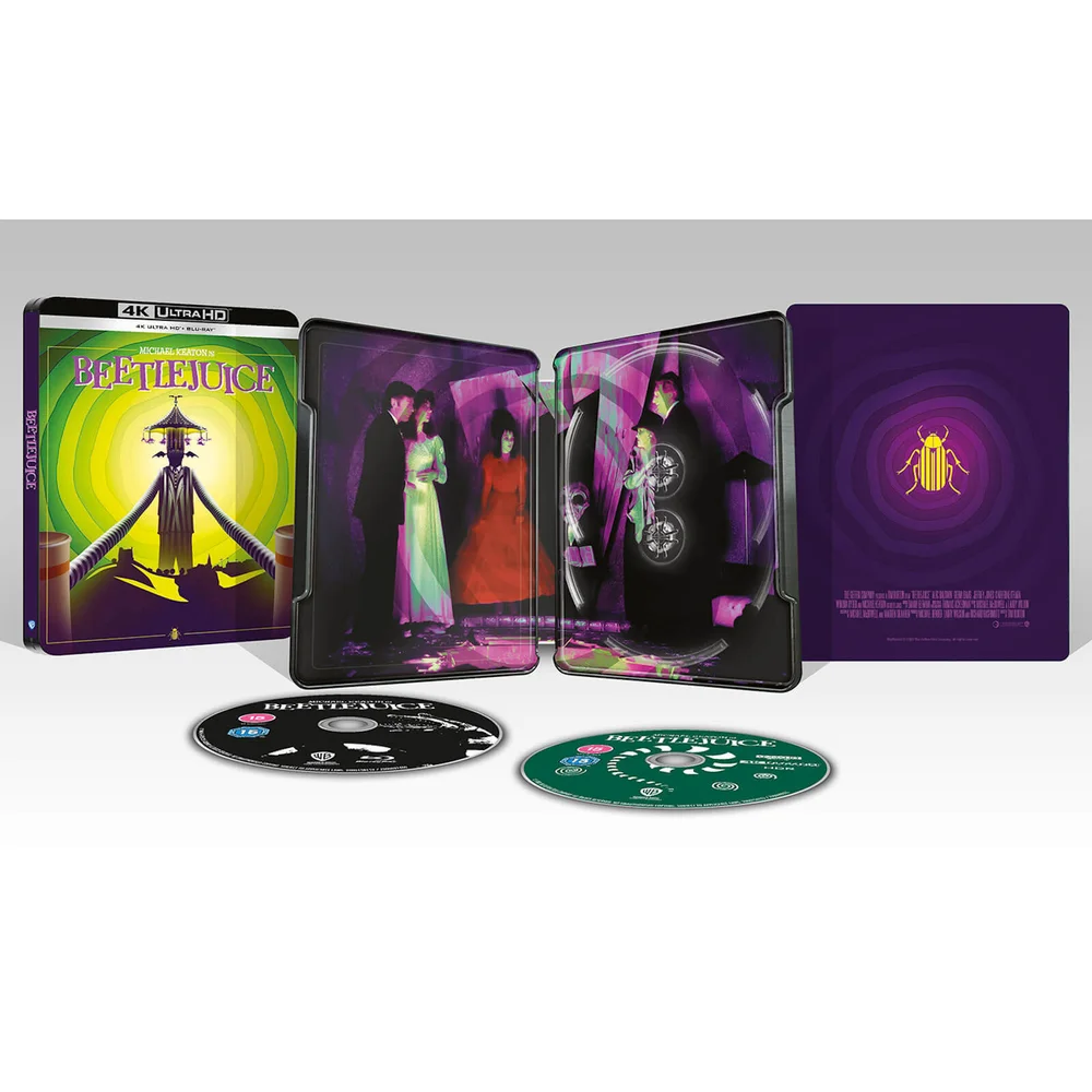 Beetlejuice - Zavvi Exclusive 4K Ultra HD Steelbook (Includes 2D Blu-ray) Image 1