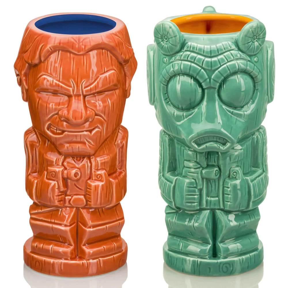 Beeline Creative Star Wars Han Solo & Greedo 2 Pack Geeki Tiki Image 1