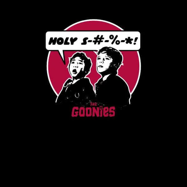 The Goonies Holy S#!T Men's T-Shirt - Black