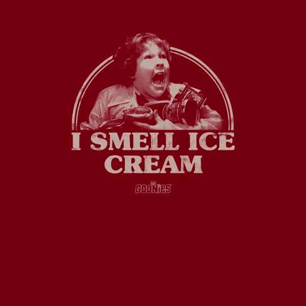 The Goonies I Smell Ice Cream Men's T-Shirt - Burgundy