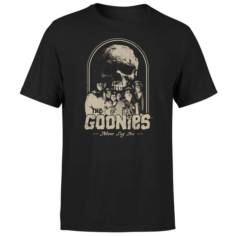 The Goonies Never Say Die Retro Men's T-Shirt - Black - S Image 1