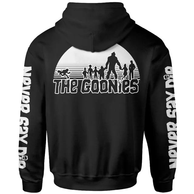 The Goonies Never Say Die Hoodie - Black