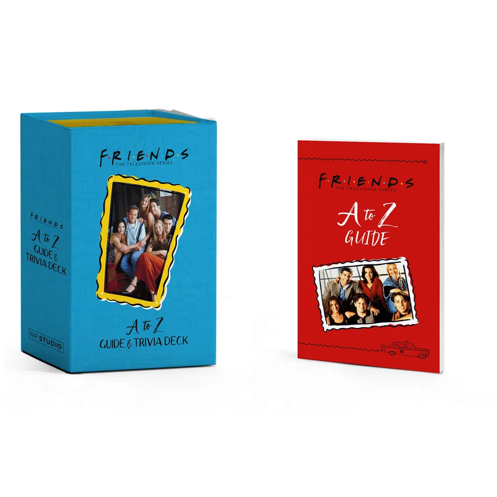 Friends: A to Z Guide and Trivia Deck Image 1