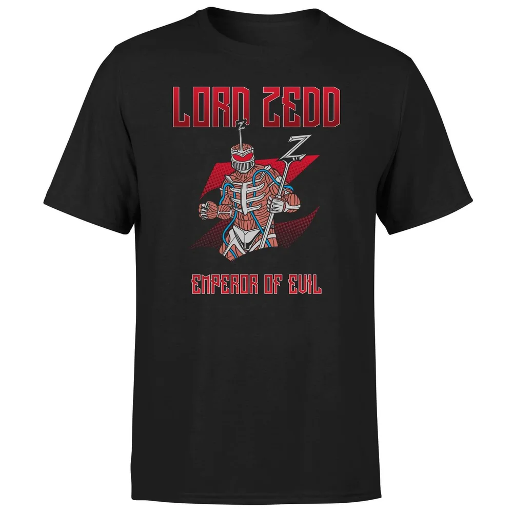 Power Rangers Lord Zedd Men's T-Shirt - Black - S Image 1