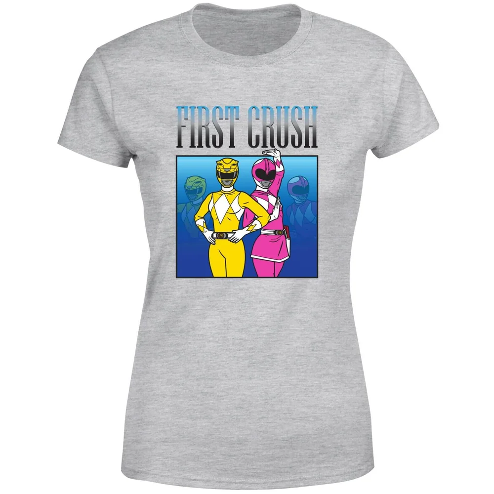 Power Rangers First Crush Women's T-Shirt - Grey - XS Image 1