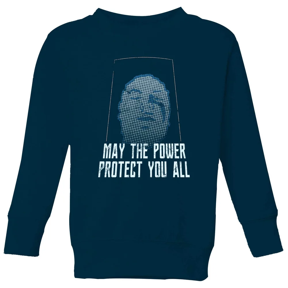 Power Rangers May The Power Protect You Kids' Sweatshirt - Navy - 3-4 Years Image 1
